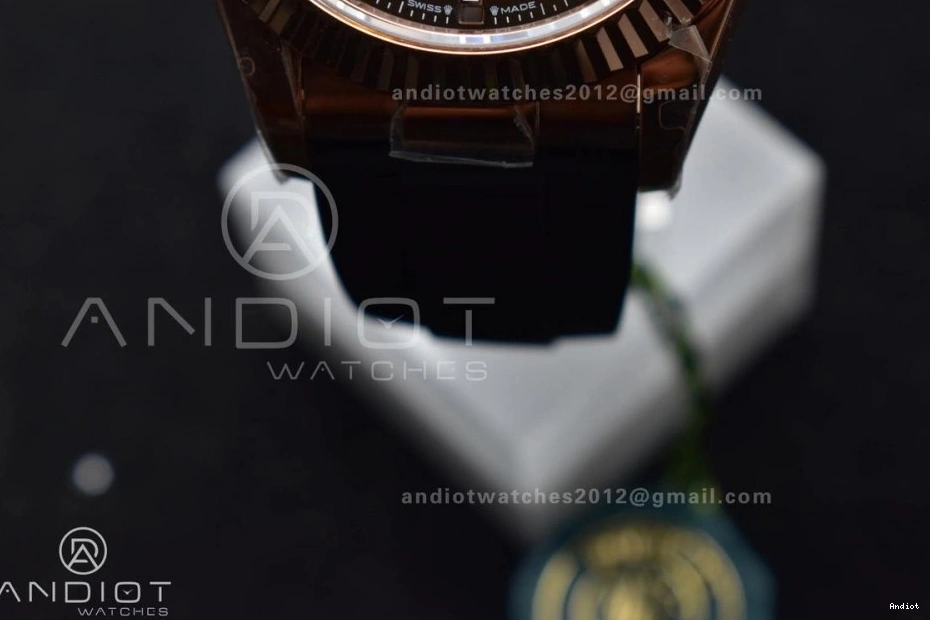 ZF Best Strap 336235 Brown Edition Sky-Dweller Weight) Oyster-flex RG Dial (Gain A23J on 1:1 0111